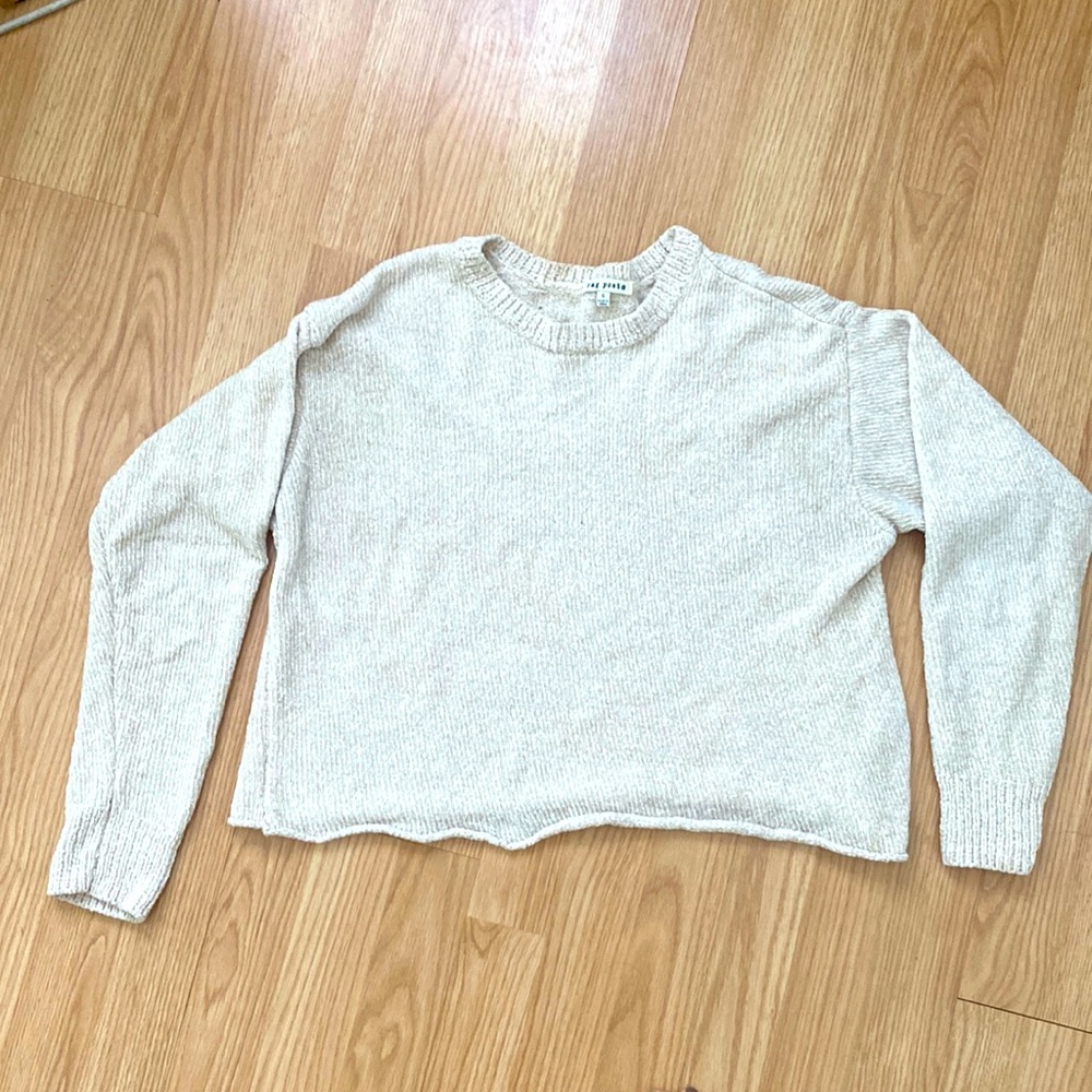 Rage Poets off white sweater